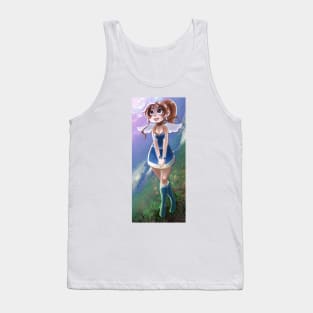 Cute Angel Girl Tank Top